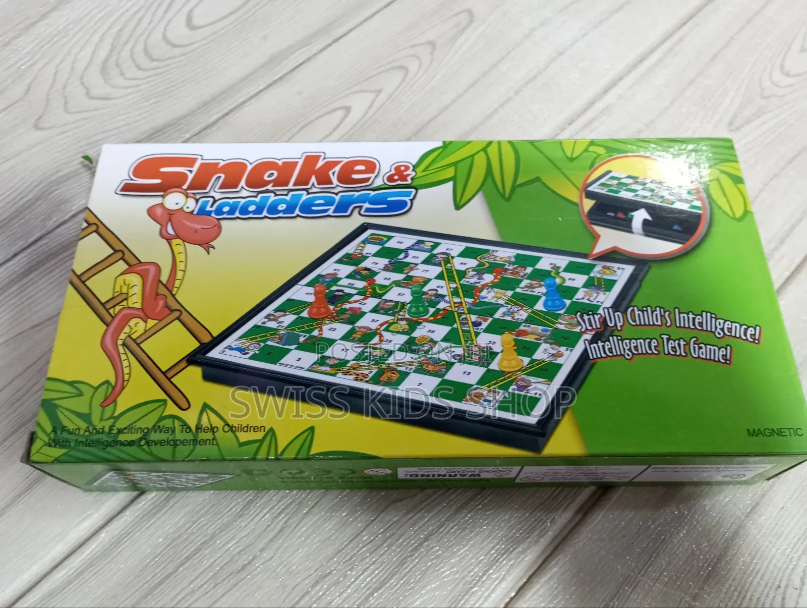 Magnetic Snakes and Ladders Game