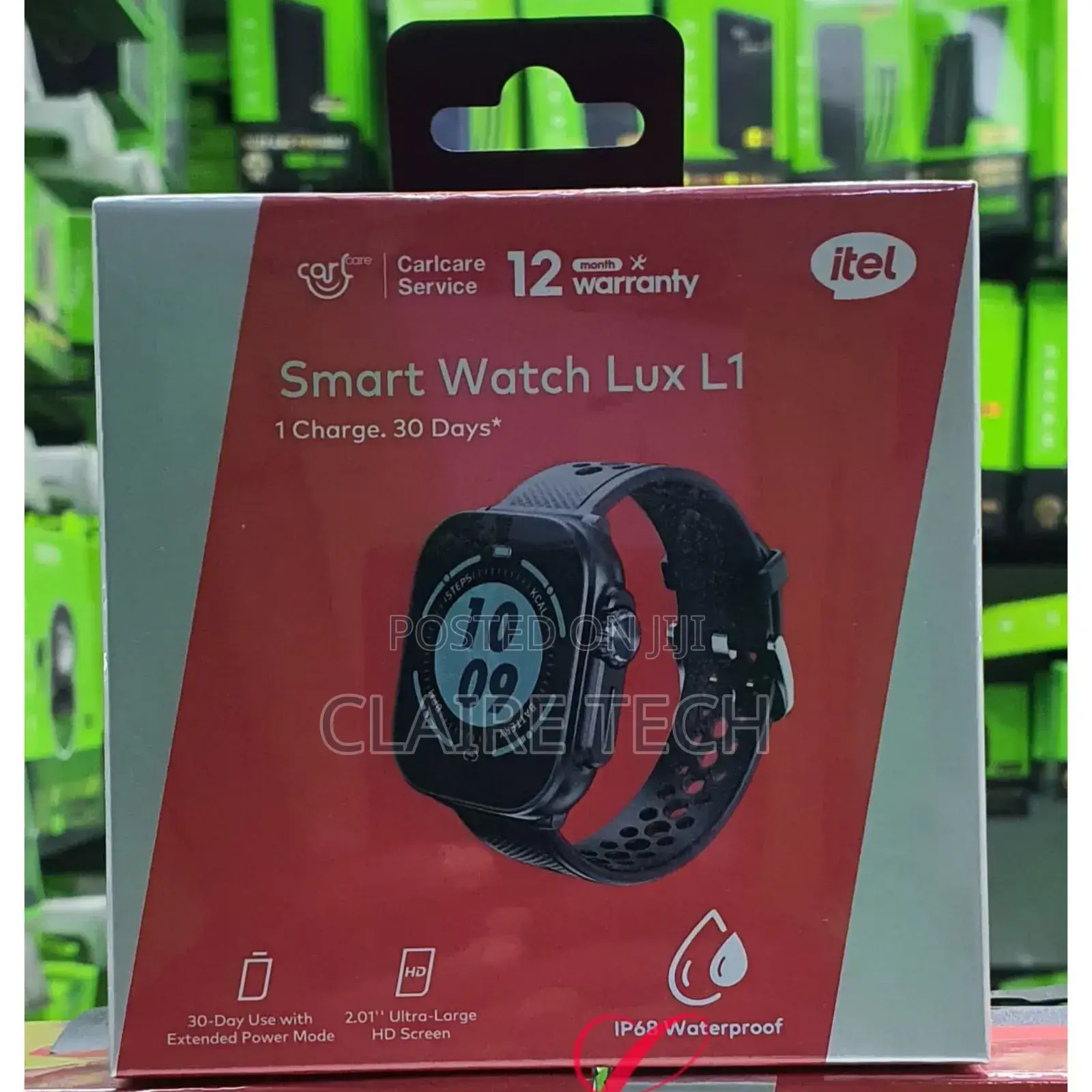 Itel Smart Watch Lux L1 Isw-L1 2.01" Ultra Large