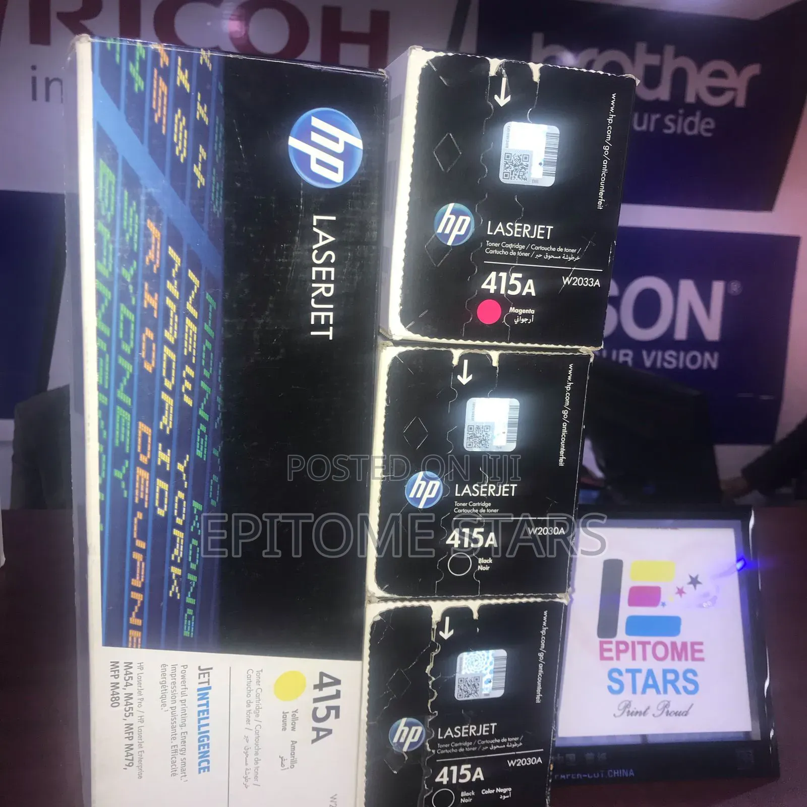 Coruscating Hp 415a Original Laserjet Toner Cartridges