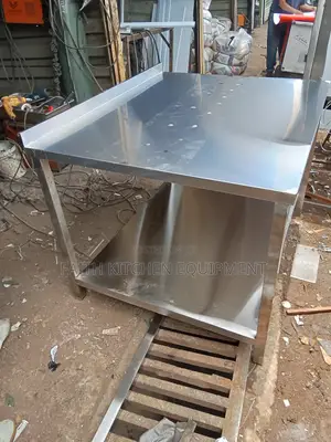 Large Stainless Steel Working Table