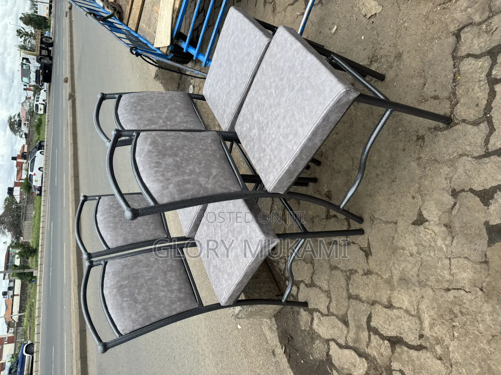 Silver Coated Restaurant And Bar Chairs