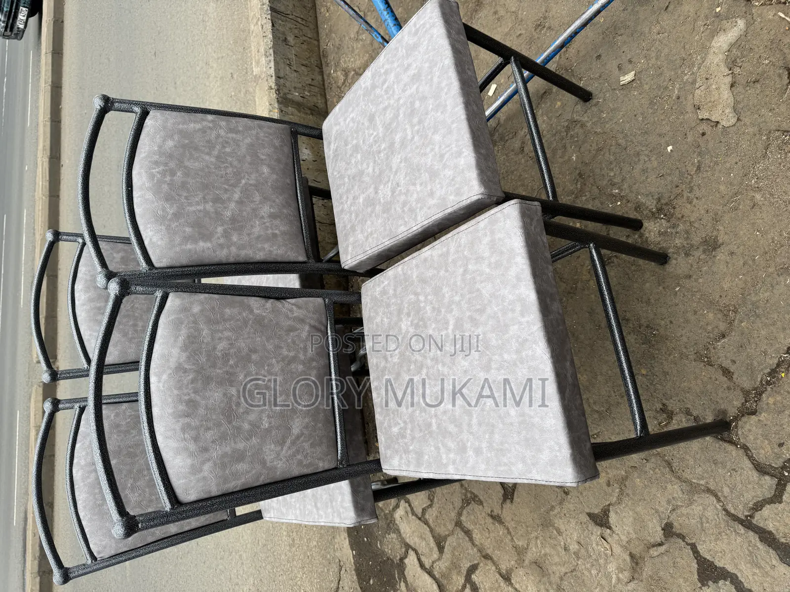 Silver Coated Restaurant And Bar Chairs