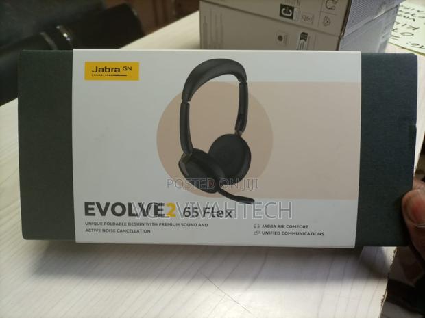 Jabra Evolve2 65 Flex Wireless Stereo Headset - Bluetooth - main view