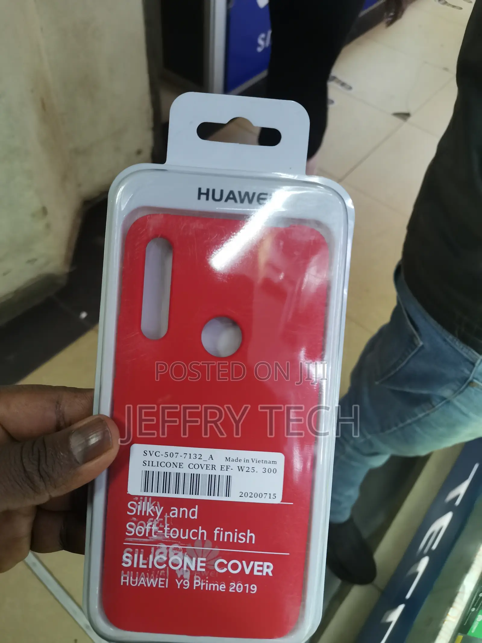 Gufuwo Case for Huawei Y9 Prime 2019 Shockproof Case-Red