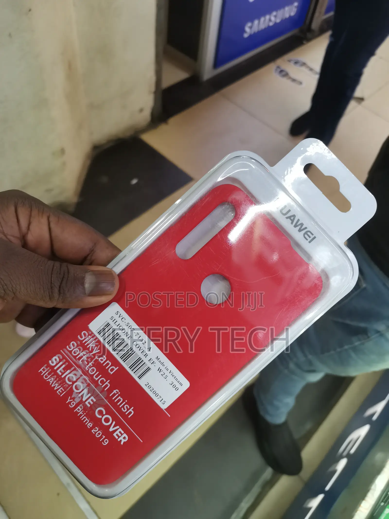 Gufuwo Case for Huawei Y9 Prime 2019 Shockproof Case-Red