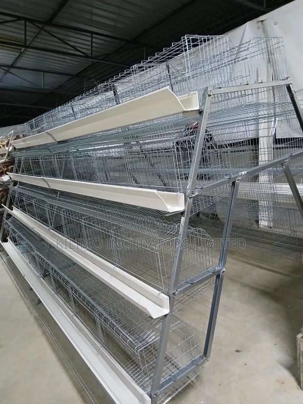 Chicken Cages a-Type 128 Birds Holds - main view