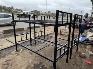 Double Decker Metallic School Bed