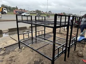 Double Decker Metallic School Bed