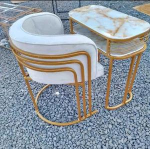 Pedicure Seat and Table - main view