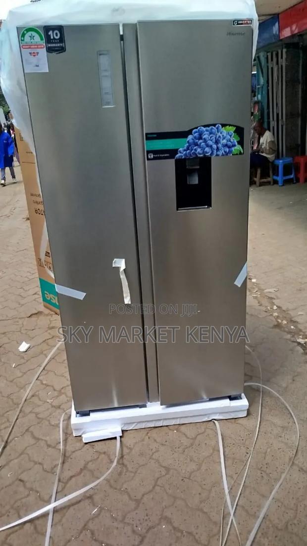 Hisense 518litres Ref518dr Side by Side Fridge