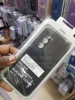 Mobiktc for Oppo Reno 12 Soft Back Silicone Case -Black