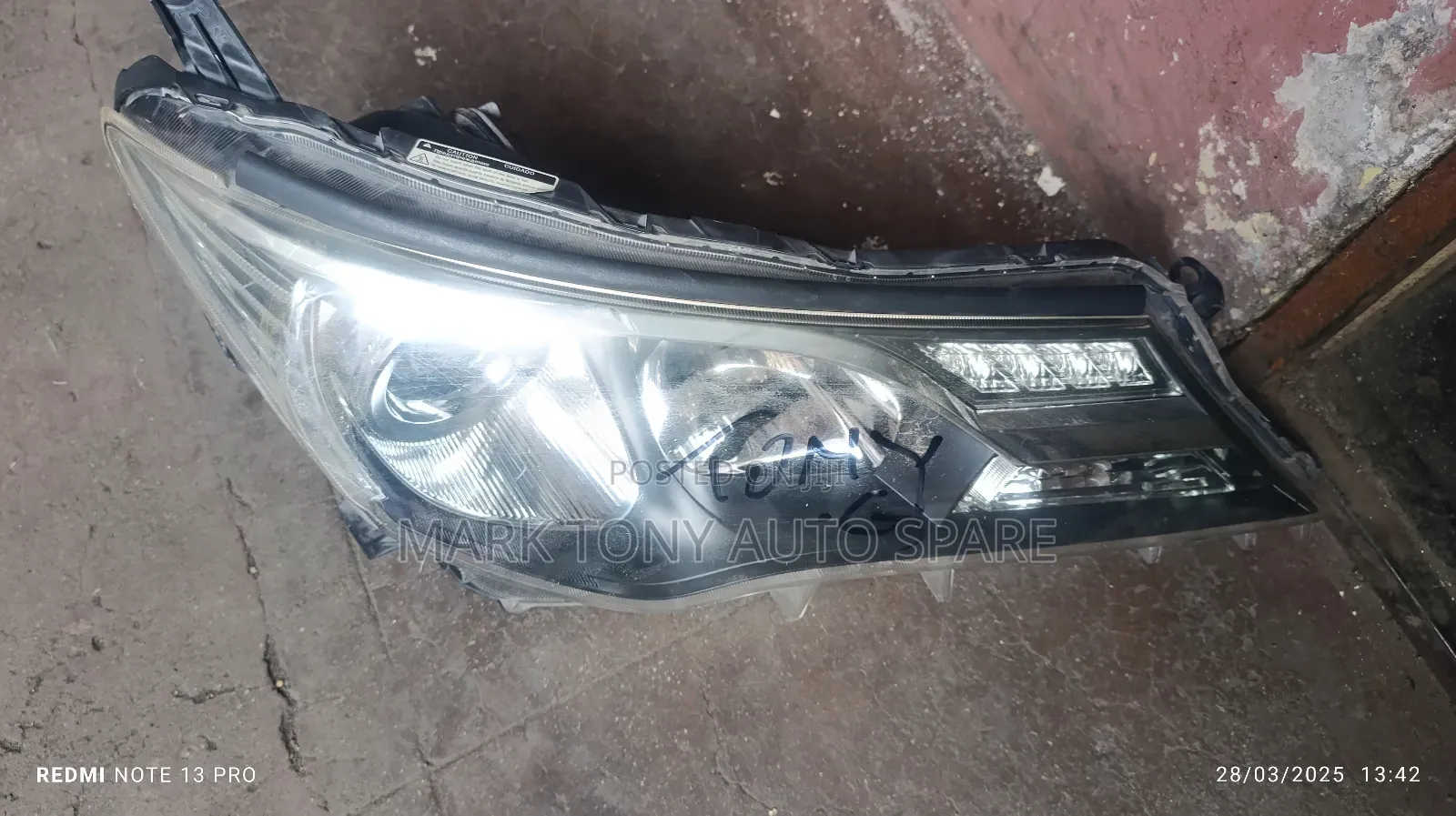 Toyota Rav 4 Head Light 2014 Zenon