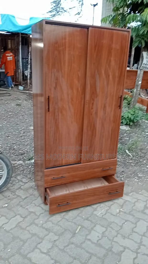 Premium Sliding Wardrobe With Hydraulic Drawers - main view