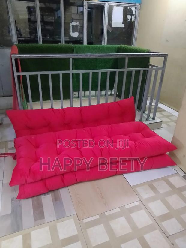 Vibrant Red Pallet Cushion - thumbnail 4