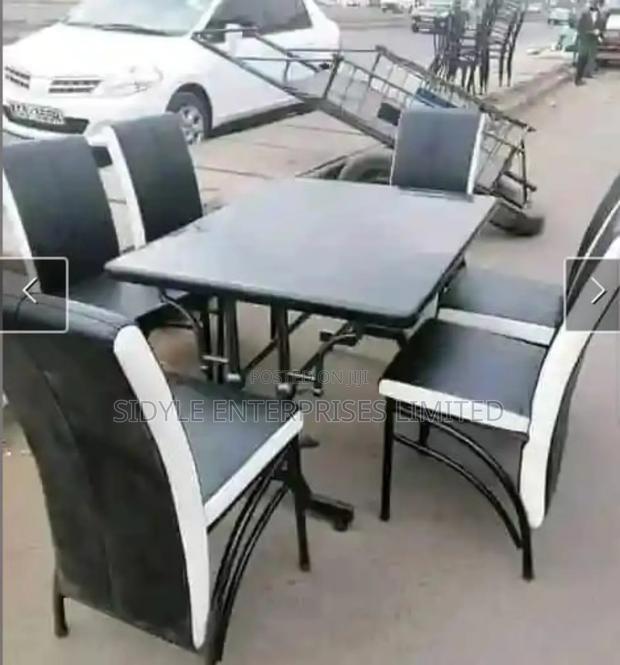 Black 6seater Hotel Set