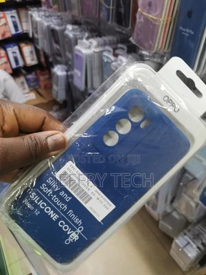 Spazy Case Oppo Reno 12 Silicone Slim Back Case -Blue - thumbnail 2