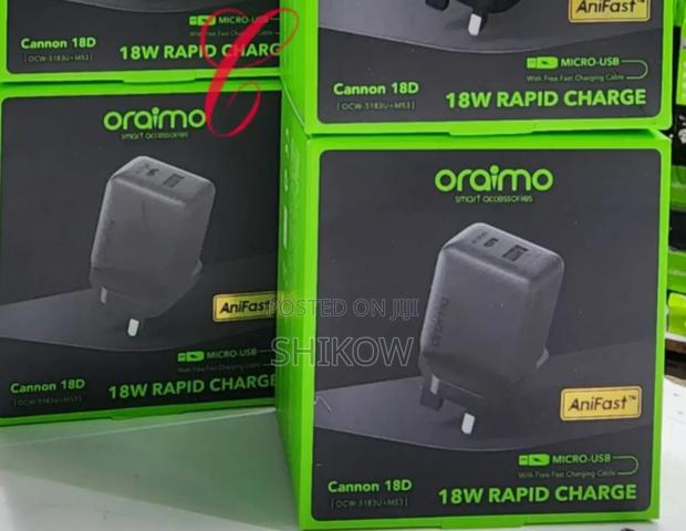 Oraimo Cannon 18d Ocw-5183u *18w Dual Ports* Type C