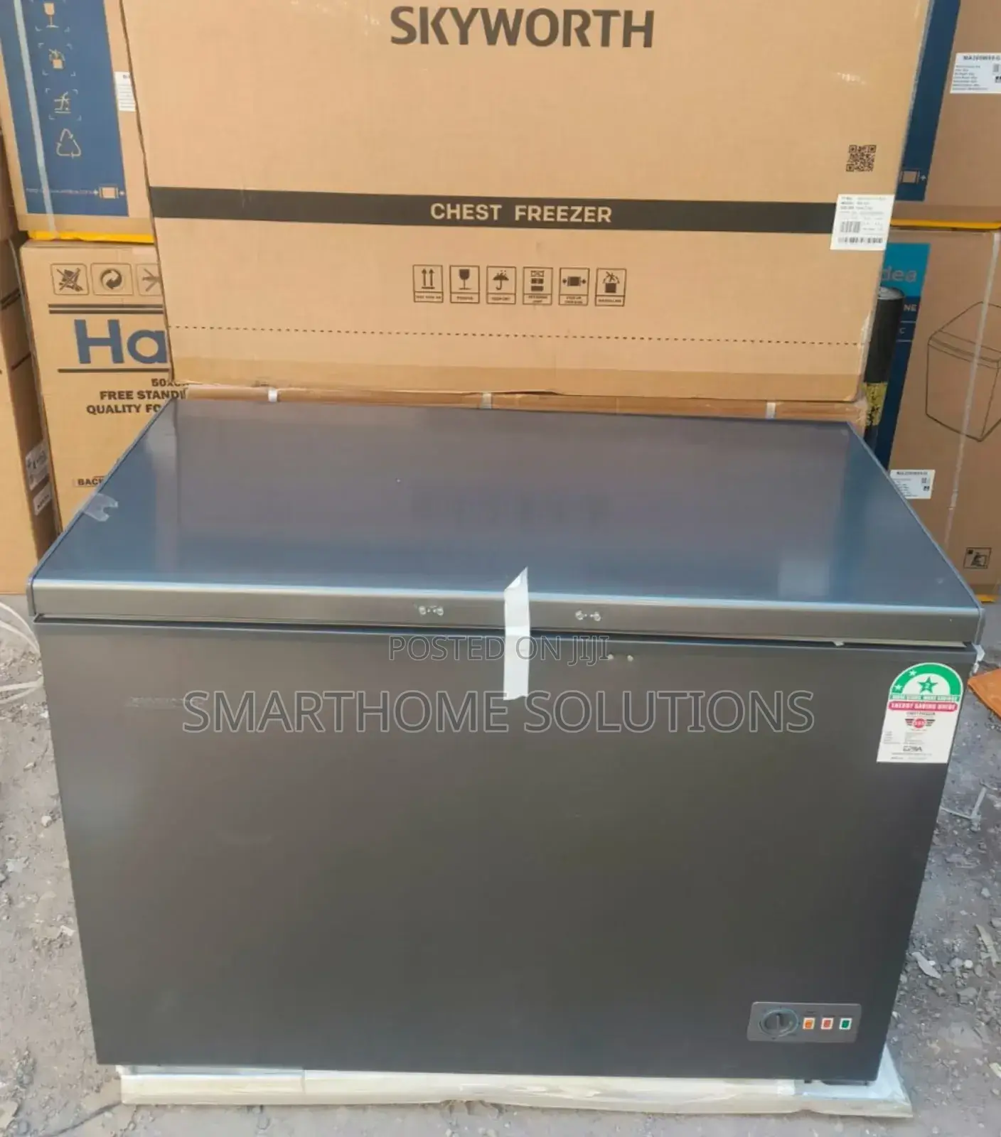 Skyworth 264litres Silver Best Commercial Freezer