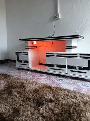 White Tv Stand Set