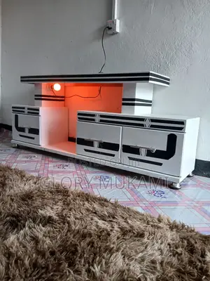 White Tv Stand Set