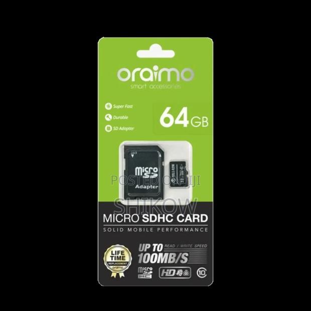 Oraimo 64gb Memory Card - main view