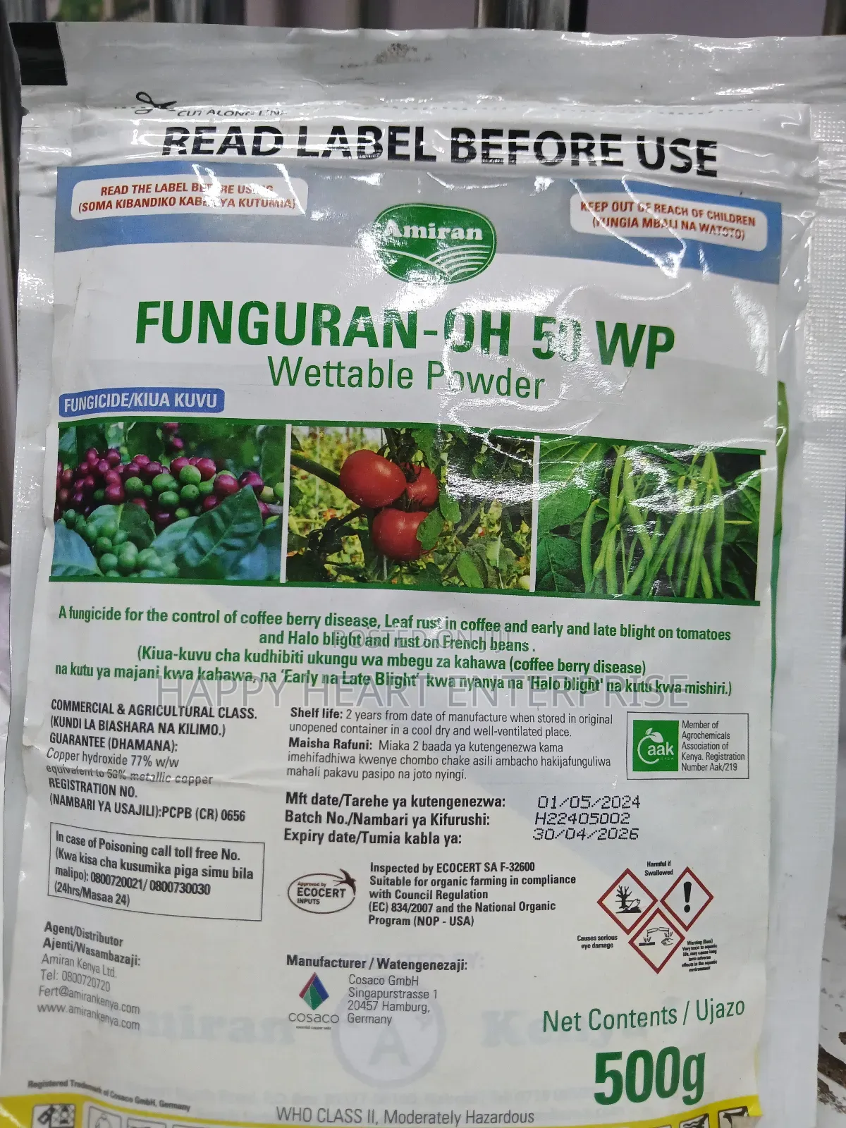 Funguran -oh 50wp 500g Fungicide