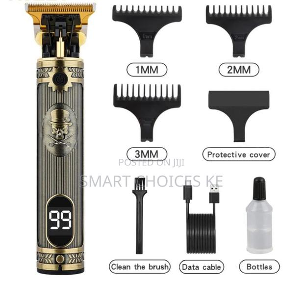 Proffesional Heavy Duty Hair Clipper Usb Rechargeable