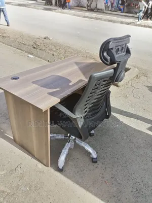 Durable Table With Headrest Chair