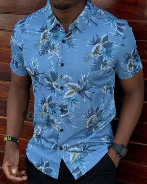 Casual Wear Cuban Men Shirts