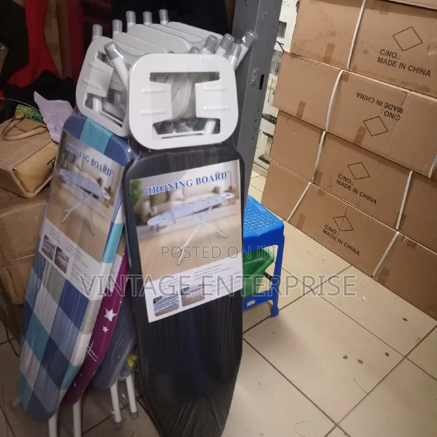 Imported Metallic Ironing Board