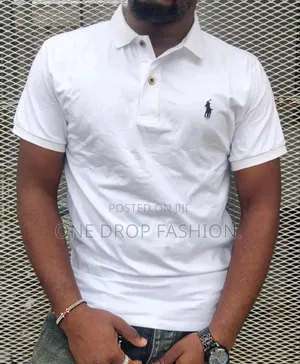 Peach/White Polo Tshirts