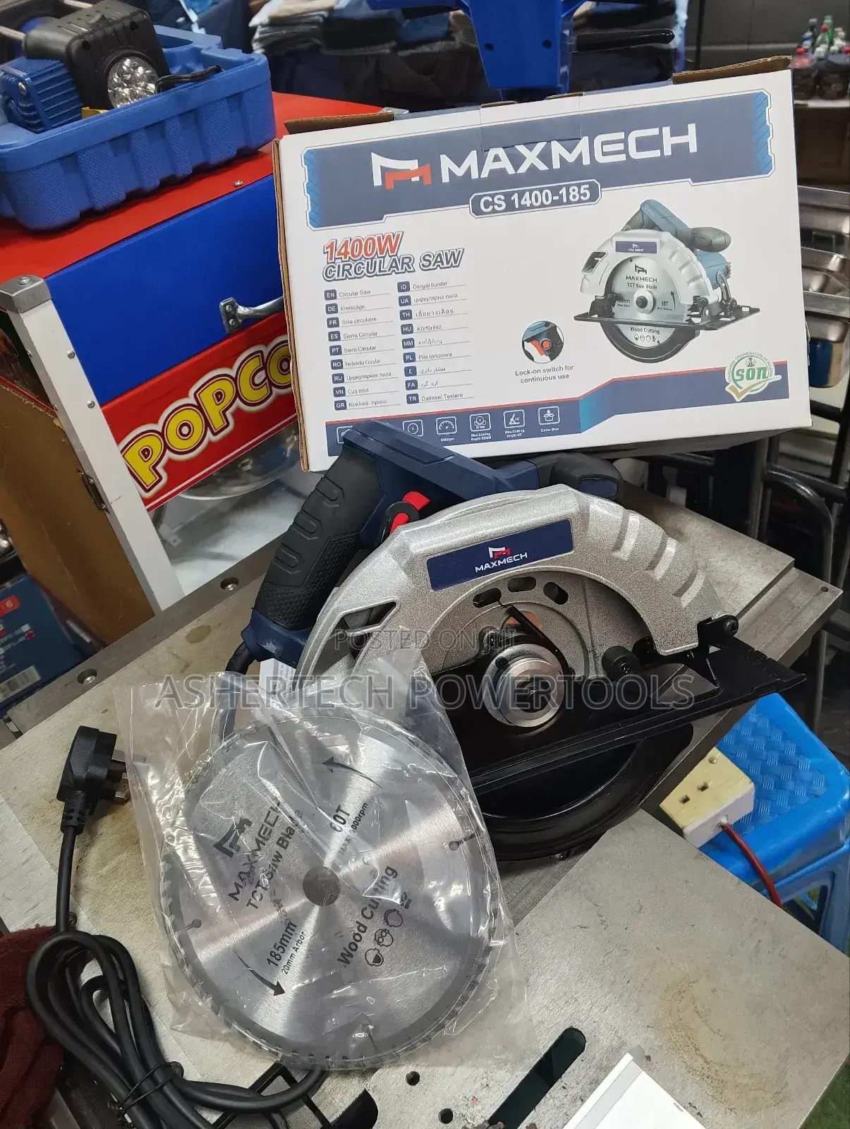 Maxmech Circular Saw 1400w/Circular Saw Machine