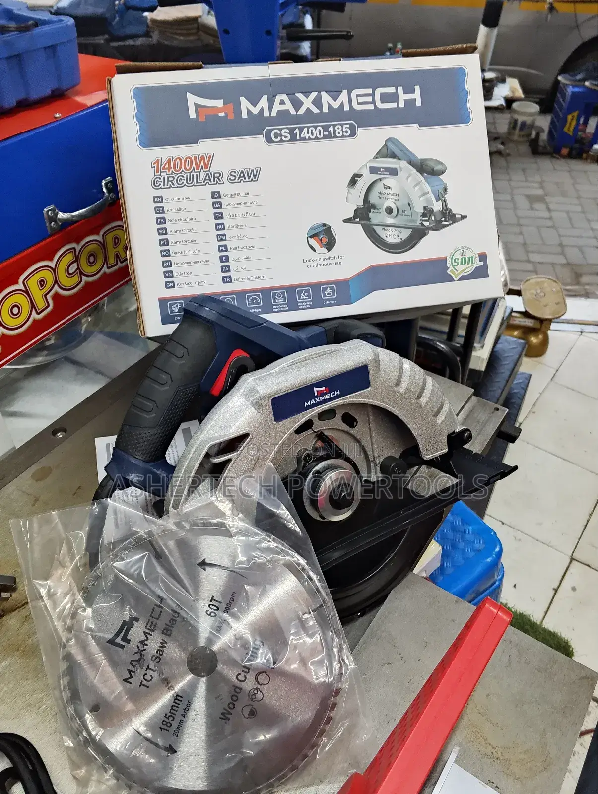 Maxmech Circular Saw 1400w/Circular Saw Machine