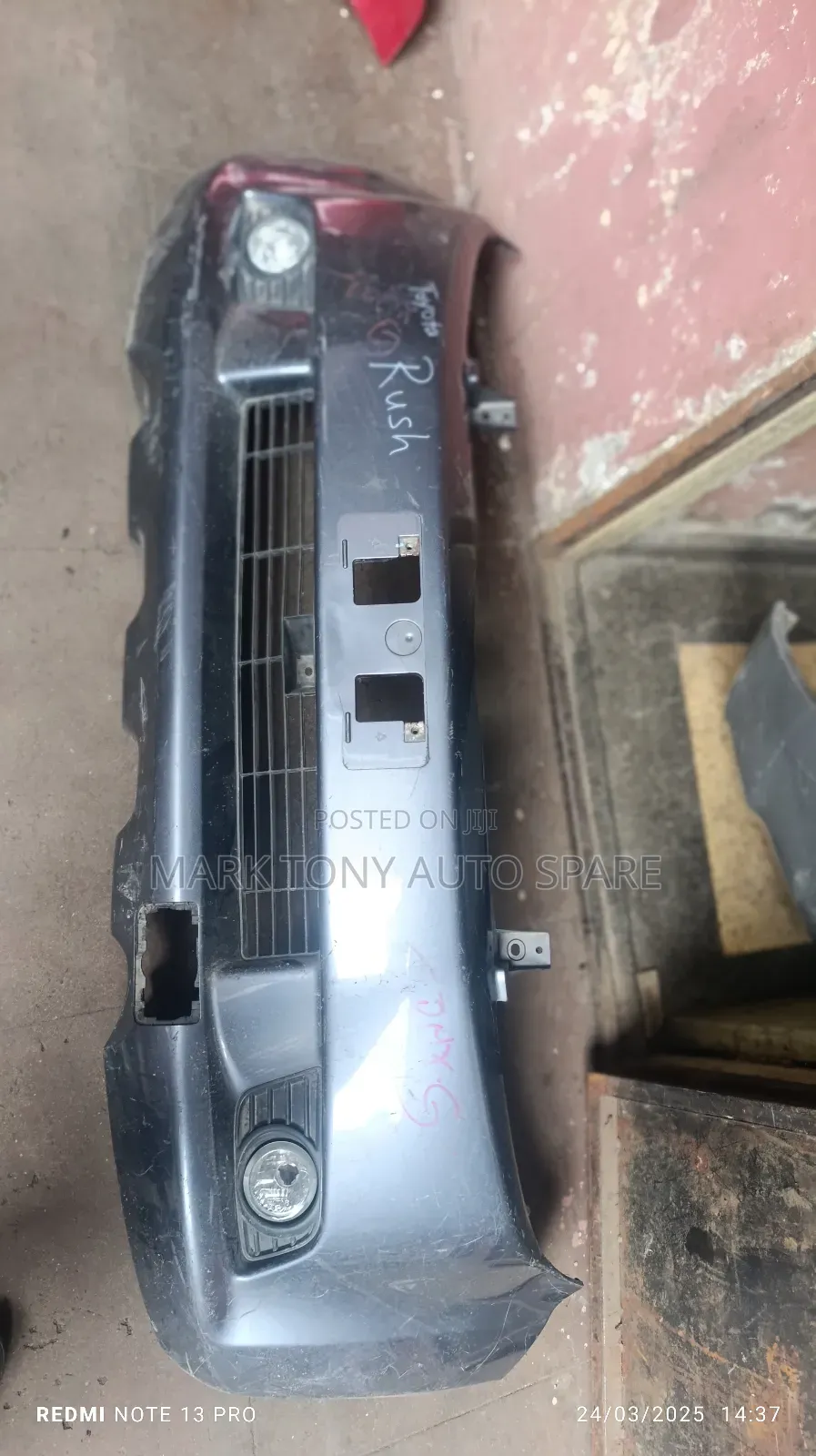 Toyota Rush Front Bumper 2010 Clean