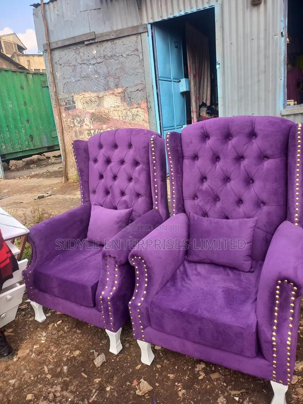 2 Purple King Size Pedicure Seat