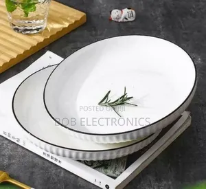 6 Ceramic 8" Side Plates