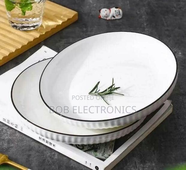 6 Ceramic 8" Side Plates