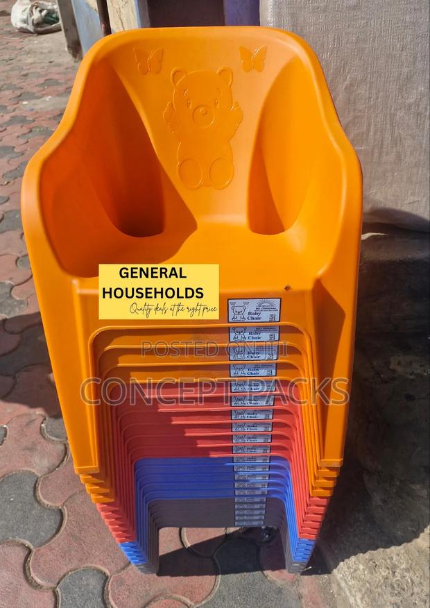 Quality Children Chairs. Assorted Colours. - main view