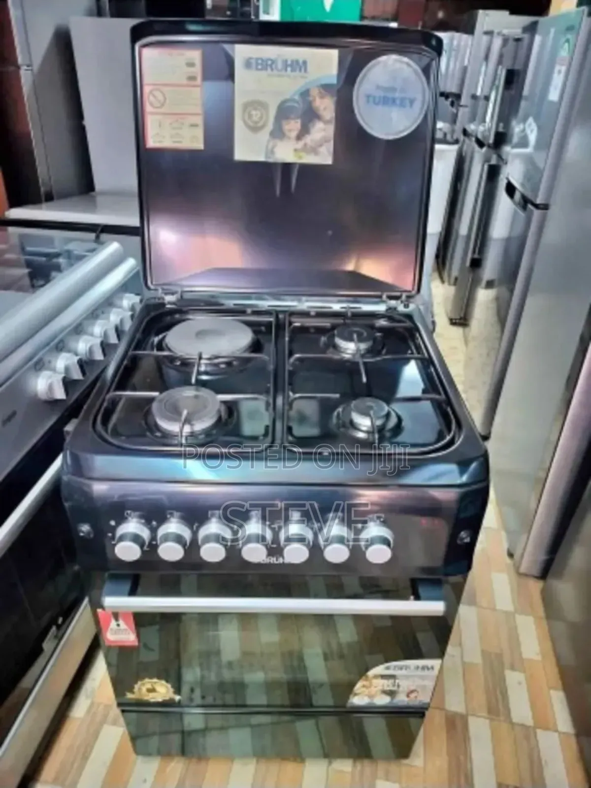 Bruhm (Turkey) 3+1, 6months Old Electric Oven+Grill