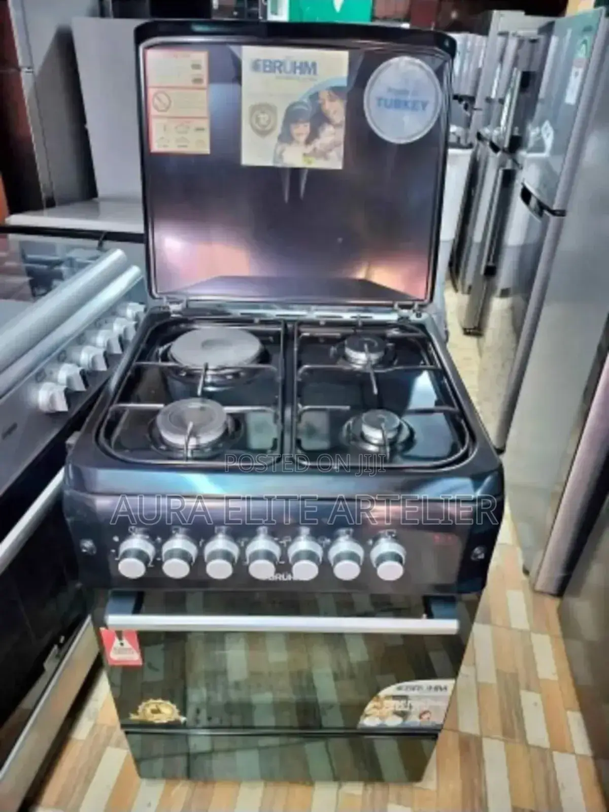 Bruhm (Turkey) 3+1, 6months Old Electric Oven+Grill
