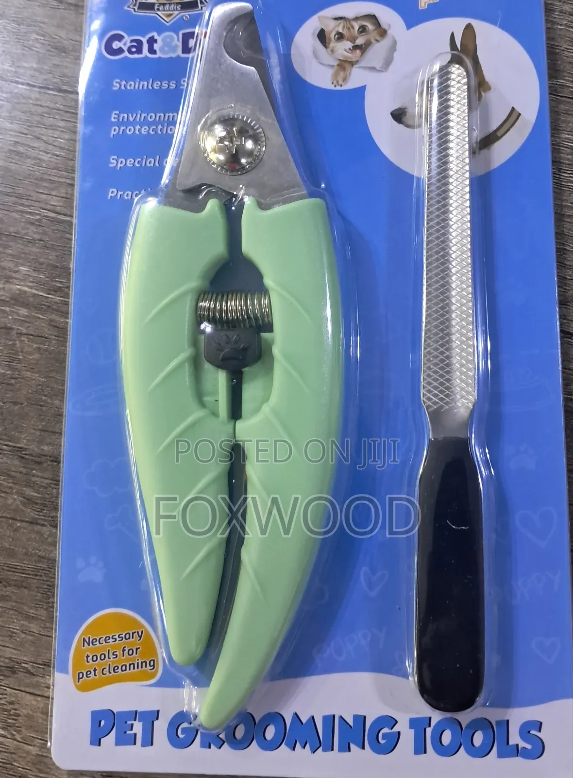 Heavy Duty Pet Nail Clipper With File