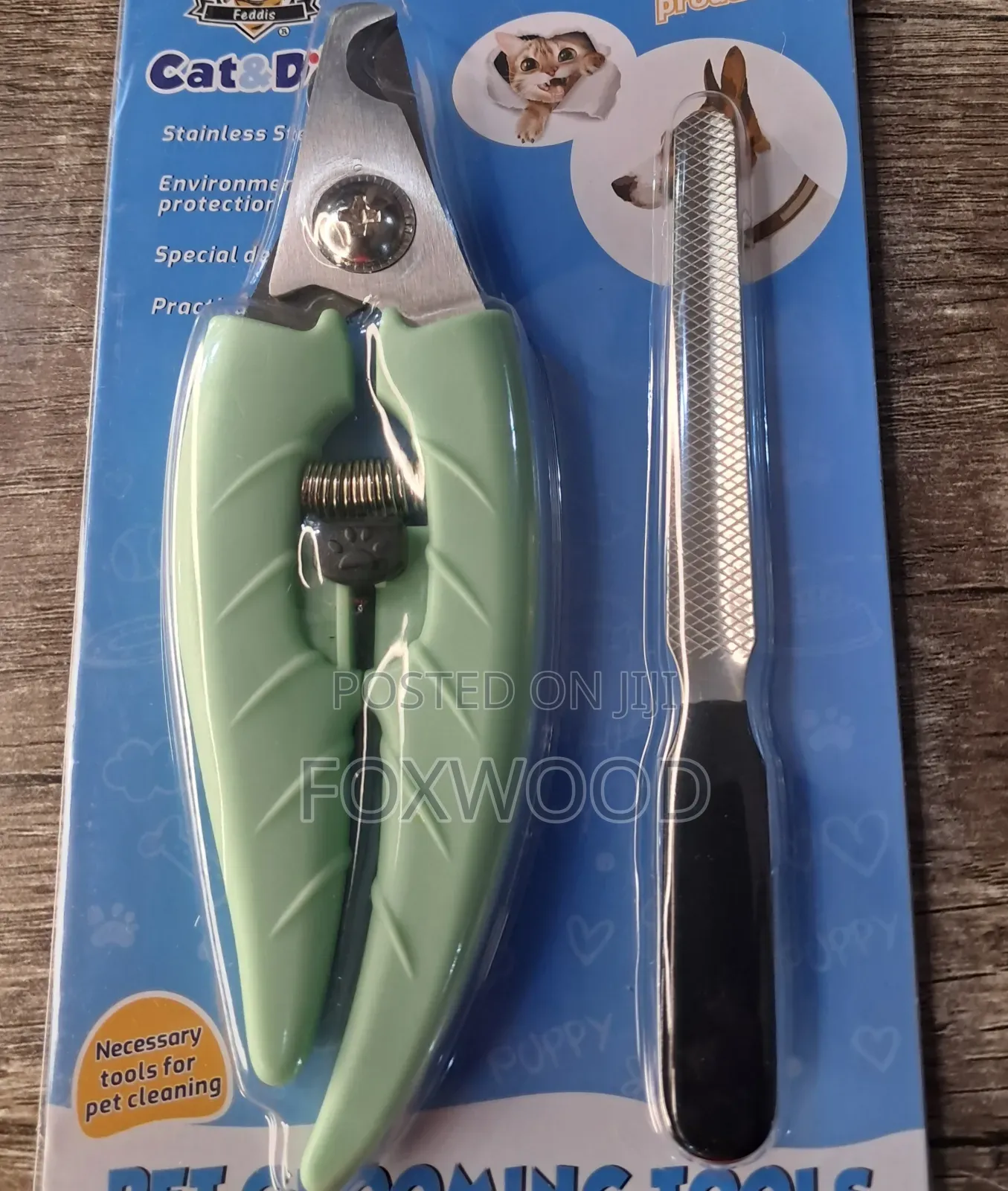 Heavy Duty Pet Nail Clipper With File
