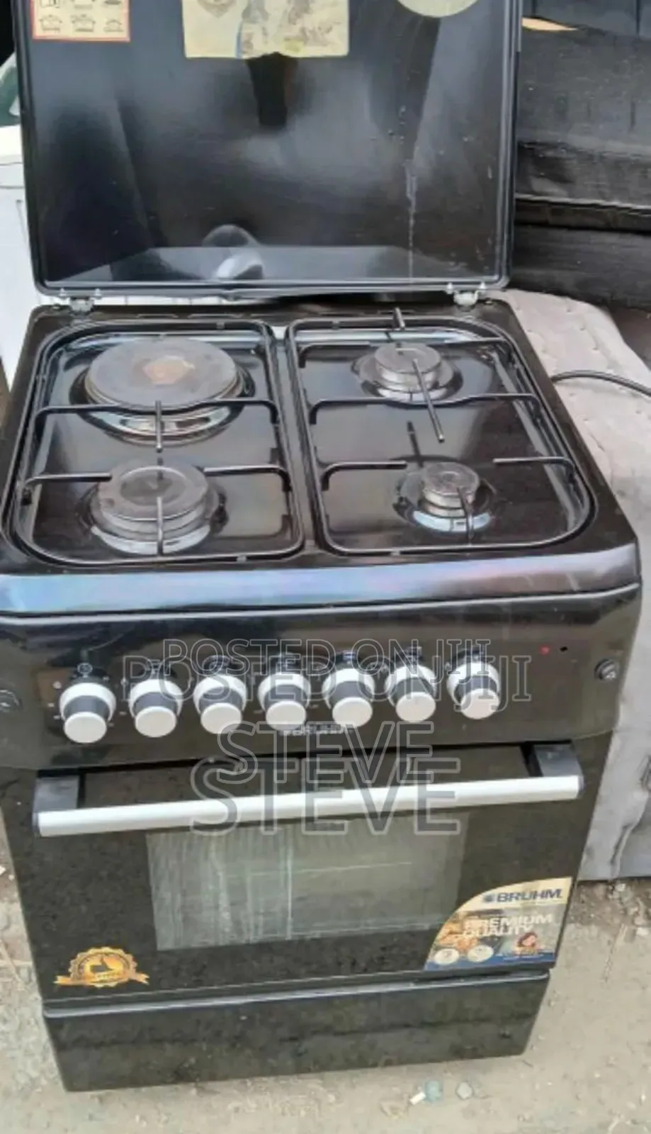 Bruhm (Turkey) 3+1, 6months Old Electric Oven+Grill