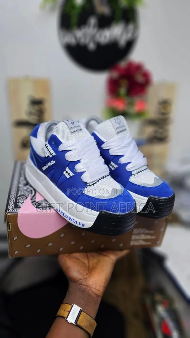 Blue Naked Wolfe Unisex Sneakers - thumbnail 3