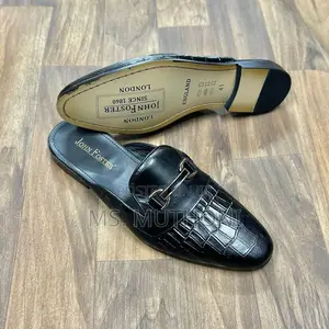 Fashion Genuine Leather Men’S Half Shoes