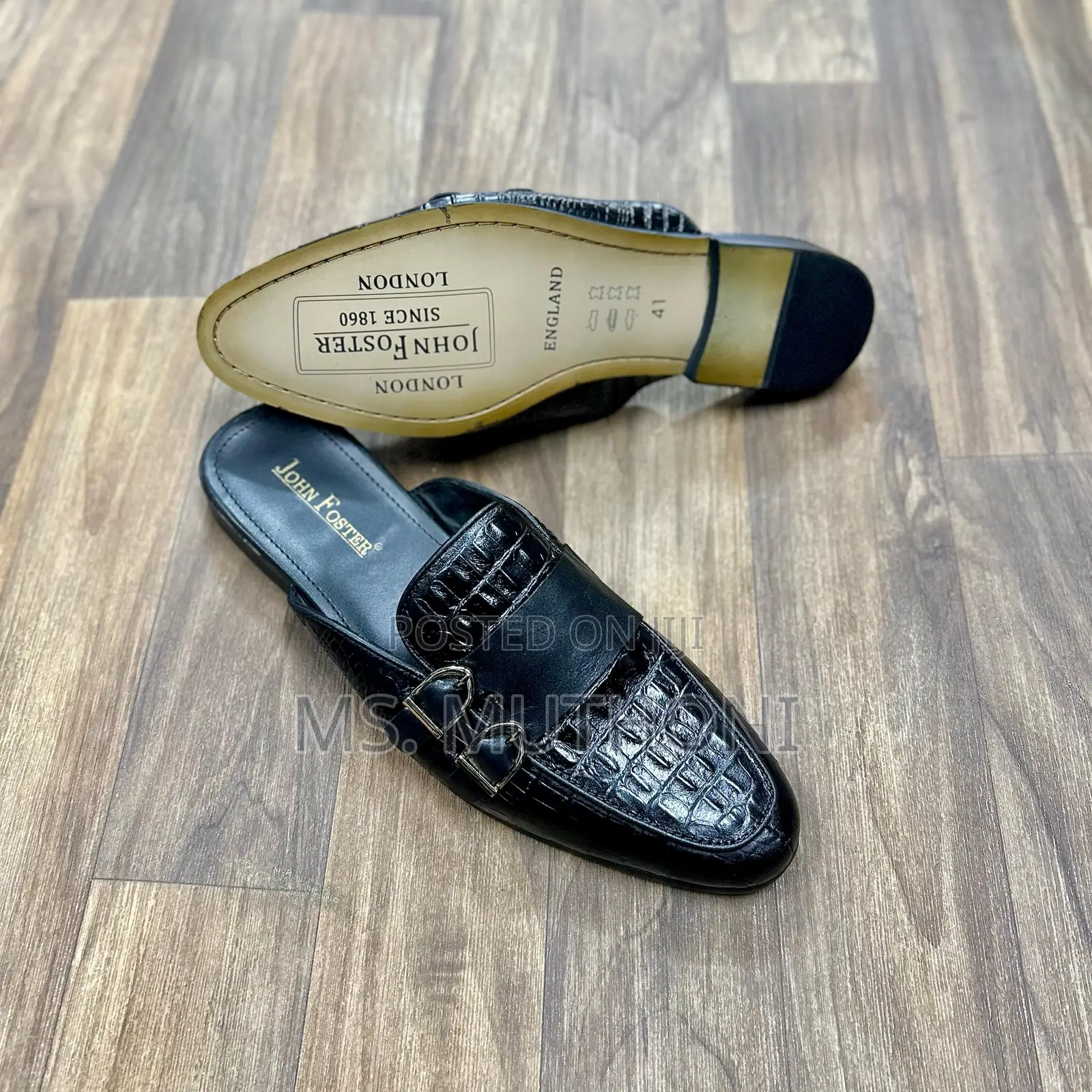 Fashion Genuine Leather Men’S Half Shoes