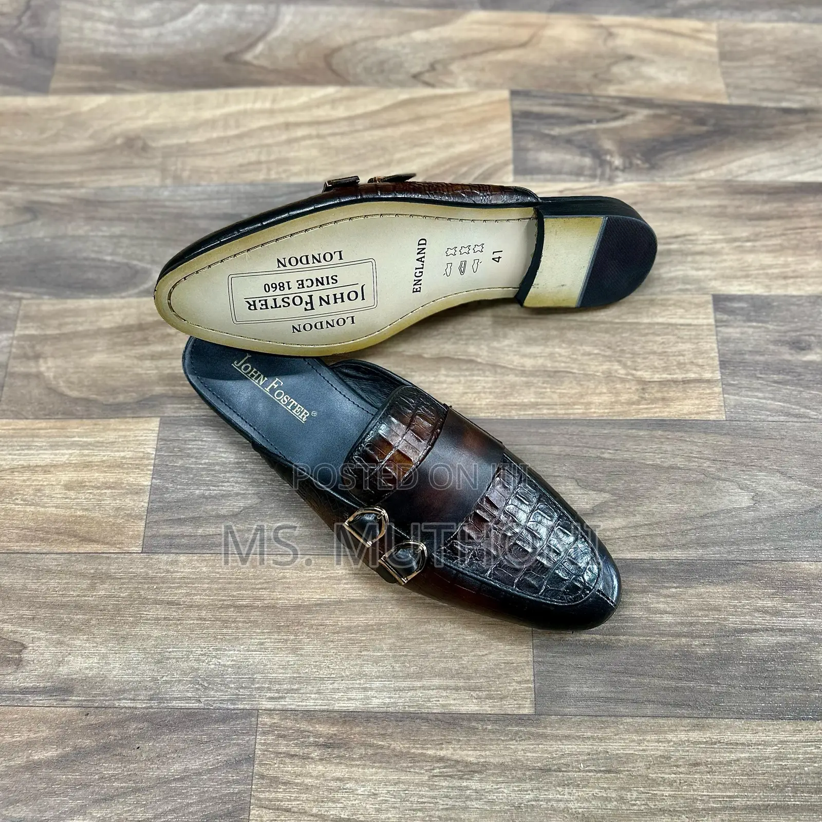 Fashion Genuine Leather Men’S Half Shoes