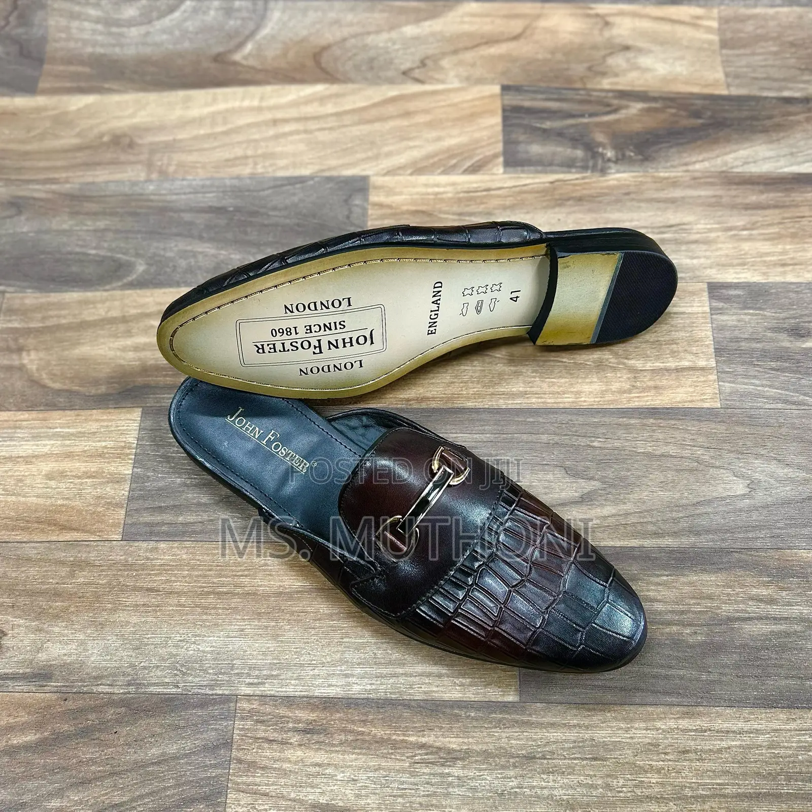 Fashion Genuine Leather Men’S Half Shoes