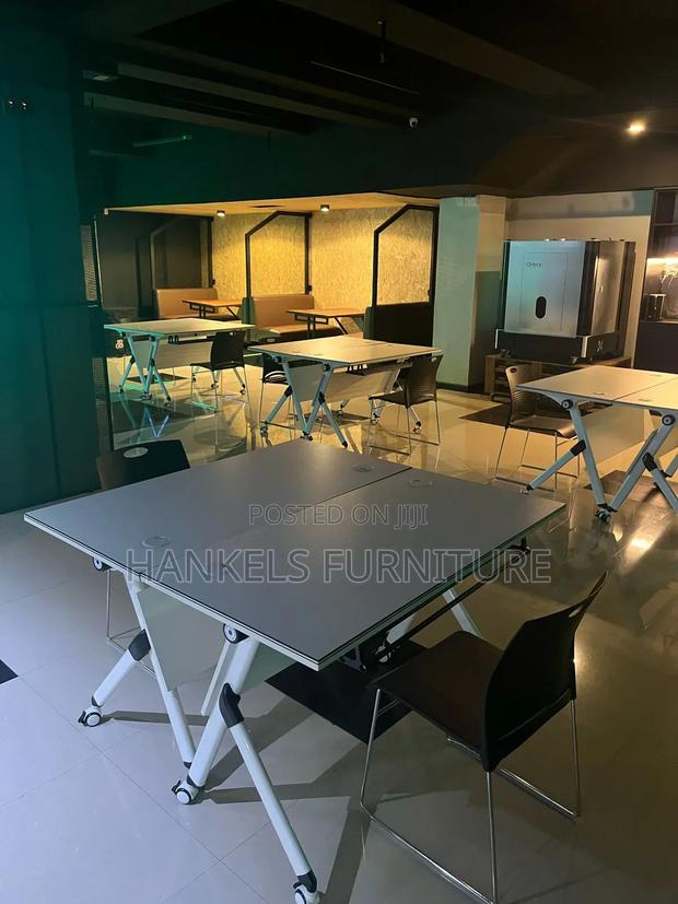 Stylish Foldable Training Desk - main view