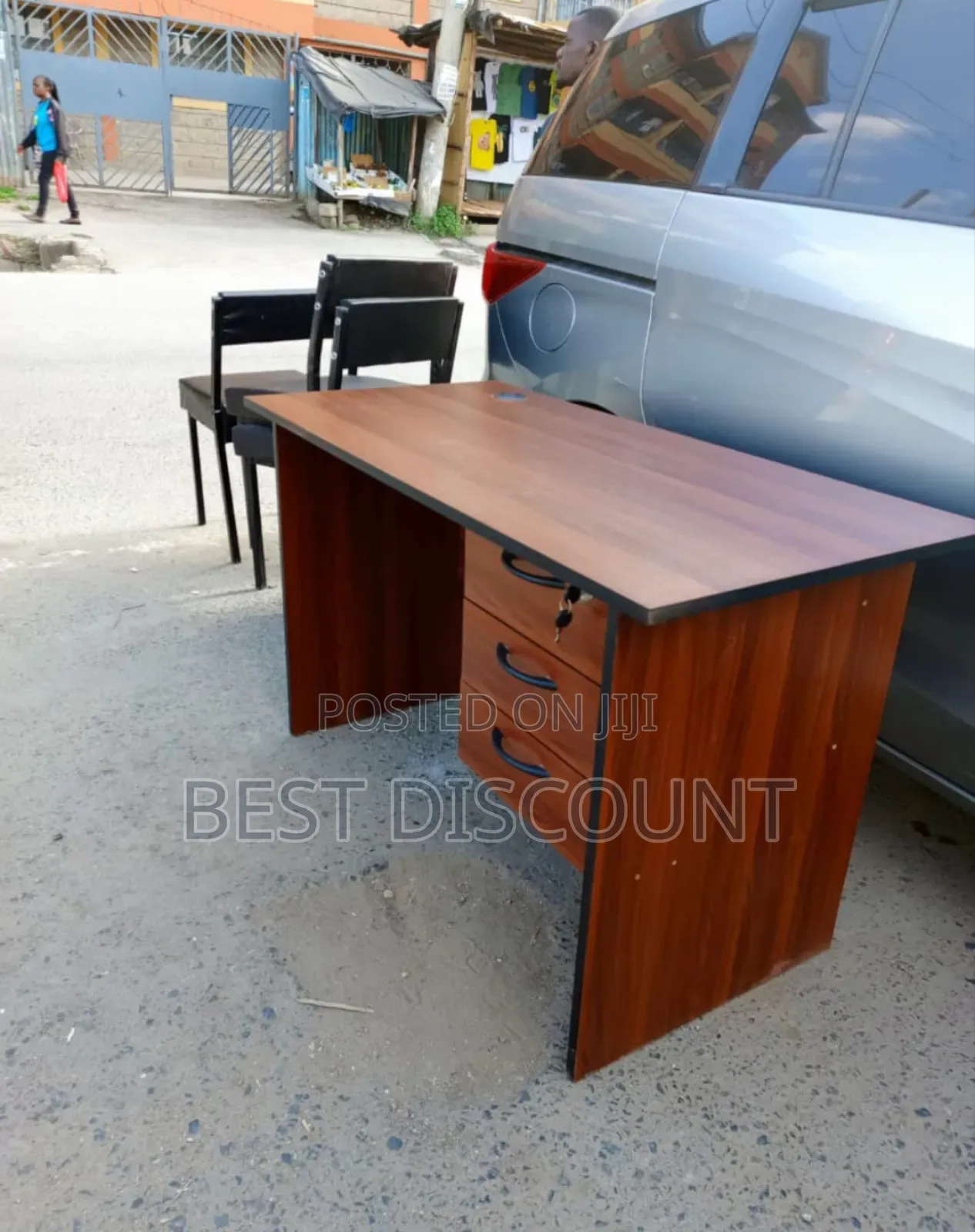 Study Table and Headrest Chair